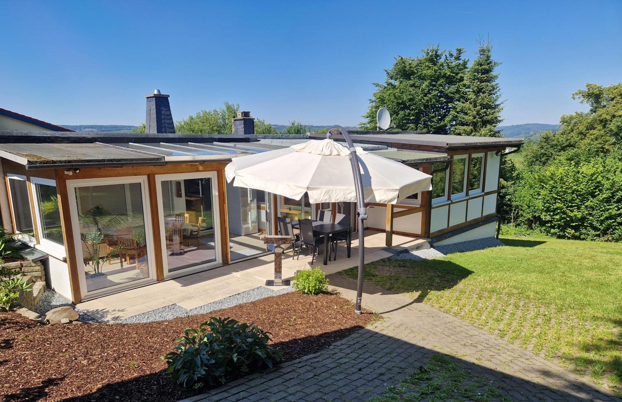 Ferienhaus Berghausen Am Hennesee Meschede Eksteriør bilde