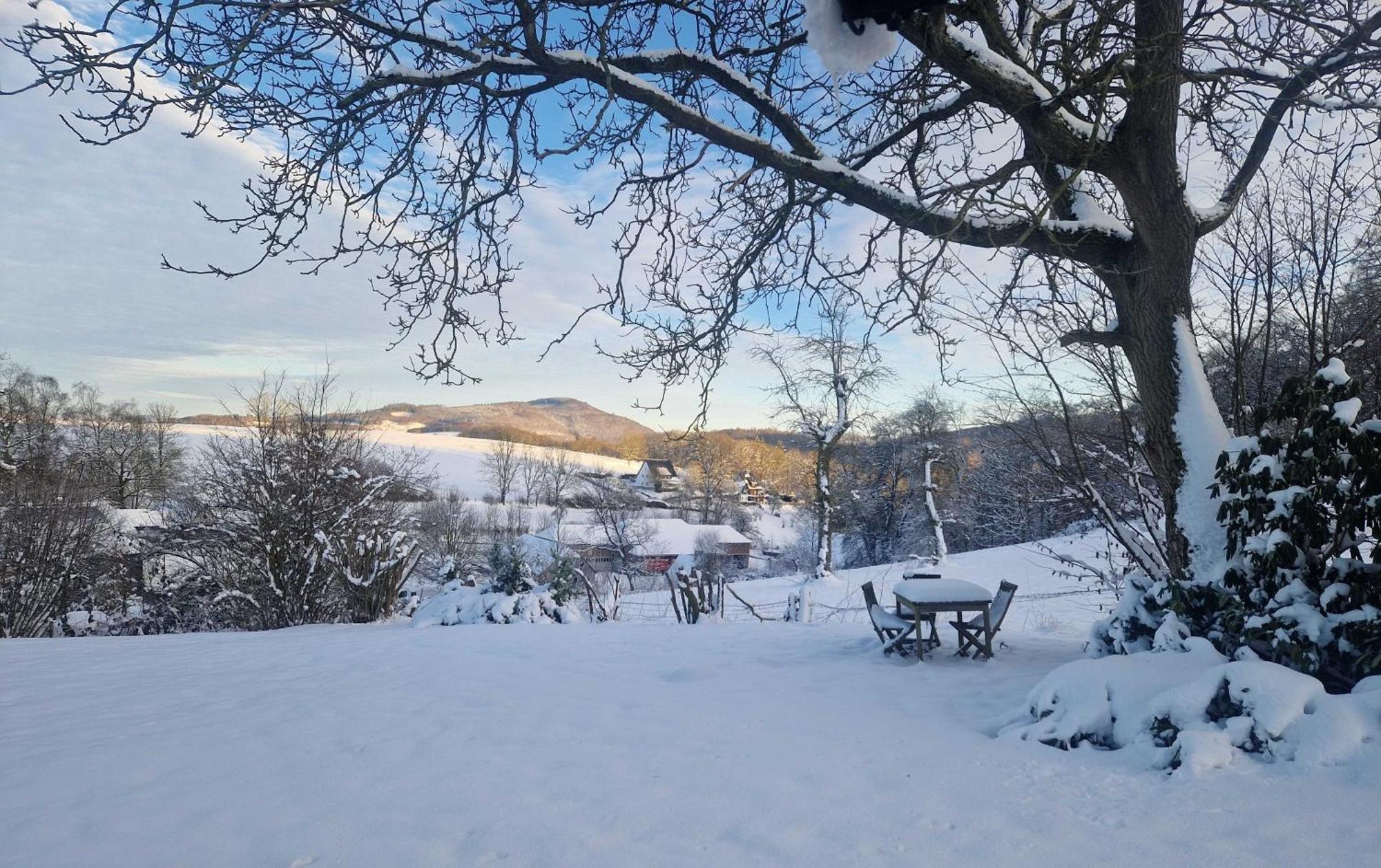 Ferienhaus Berghausen Am Hennesee Meschede Eksteriør bilde